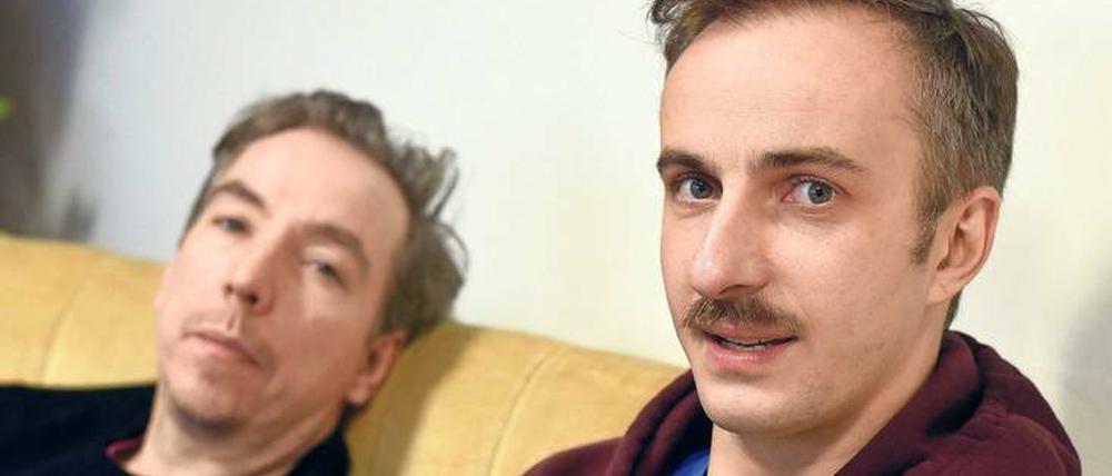 „Fest & Flauschig“: Olli Schulz (links) und Jan Böhmermann.