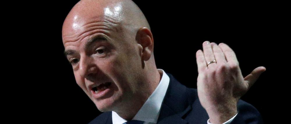 Fifa-Präsident Gianni Infantino nutzt seine starke Position.