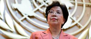 Entschlossen. Die WHO-Generaldirektorin Margaret Chan mahnte die 3500 Teilnehmer der Weltgesundheitsversammlung, ihrer Verantwortung gerecht zu werden. 