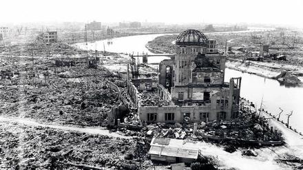 Bis zu 80 000 Menschen starben in Hiroshima in den ersten Stunden nach der Explosion der Atombombe.