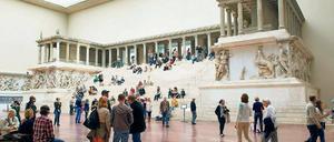 Das Original. Der Altar im Pergamonmuseum.