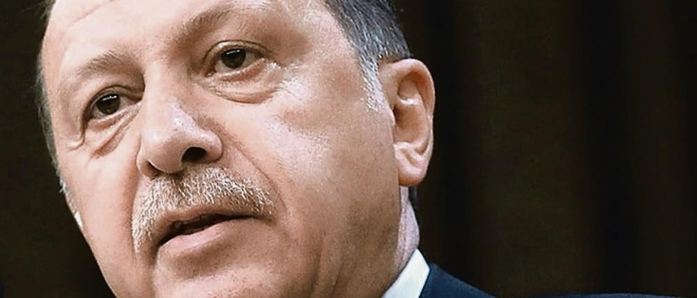 Der türkische Präsident Recep Tayyip Erdogan