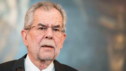 Österreichs neu gewählter Bundespräsident Alexander Van der Bellen