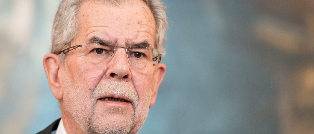 Österreichs neu gewählter Bundespräsident Alexander Van der Bellen