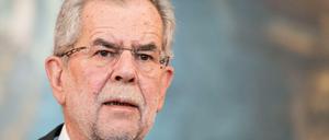 Österreichs neu gewählter Bundespräsident Alexander Van der Bellen