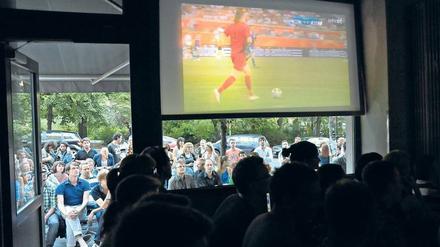 Public Viewing, nicht nur auf der Fanmeile, lockt Diebe und andere Kriminelle oft an.