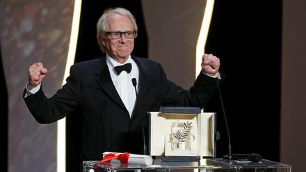 Ken Loach mit der Palme d'Or 