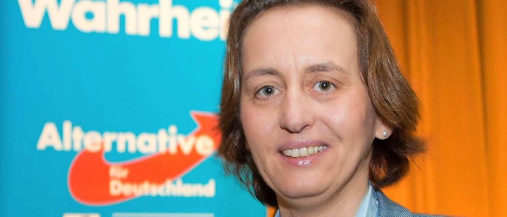 Eine Alternative auch für Homosexuelle? In Berlins LGBT-Szene haben 30 Einrichtungen eine Kampagne gegen die AfD und die NPD gestartet. Das Foto zeigt die Berliner AfD-Politikerin Beatrice von Storch.