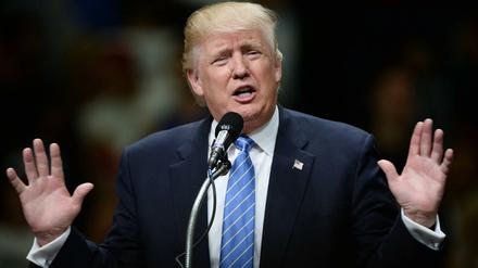 Hat die Mehrheit der Delegierten hinter sich: Donald Trump.