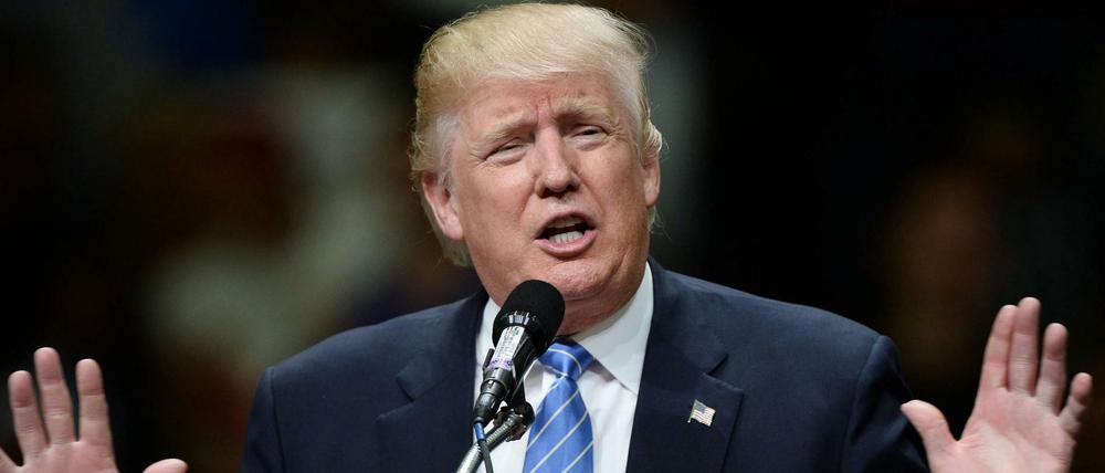 Hat die Mehrheit der Delegierten hinter sich: Donald Trump.