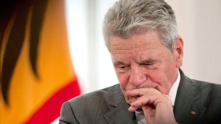 Bundespräsident Joachim Gauck.