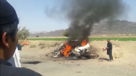Taliban-Anführer Mullah Mansur wurde bei einem US-Drohnenangriff in der pakistanischen Provinz Baluchistan getötet.