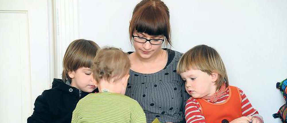 Begehrte Art. Erzieherinnen werden dringend gesucht.