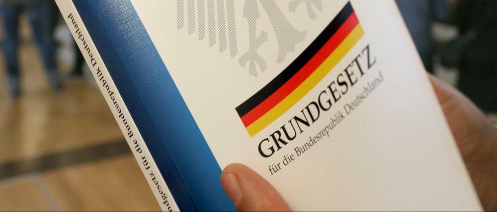 Vor 67 Jahren verkündet: das Grundgesetz, die Verfassung der Deutschen. 