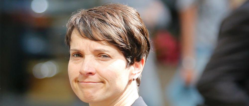 Die Staatsanwaltschaft ermittelt gegen Frauke Petry, Chefin der Partei Alternative für Deutschland (AfD).