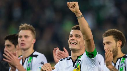 Fröhlicher Abschied. Borussia Mönchengladbach bekommt viel Geld, um Granit Xhaka zu ersetzen.