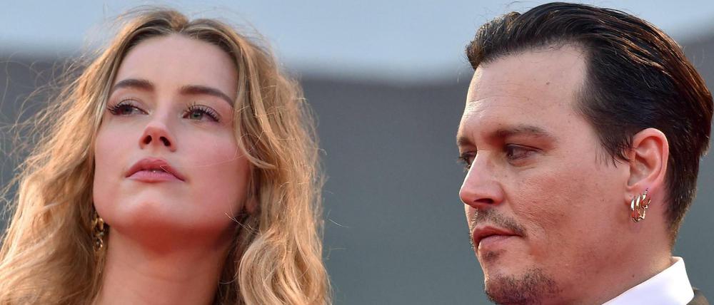 Johnny Depp und seine Noch-Ehefrau Amber Heard.