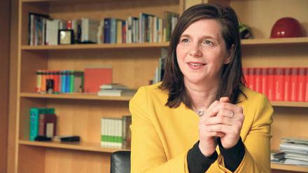 Die Vorsitzende der Grünen-Bundestagsfraktion, Katrin Göring-Eckardt