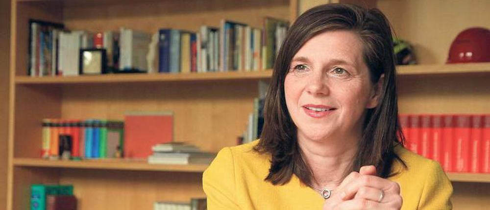 Die Vorsitzende der Grünen-Bundestagsfraktion, Katrin Göring-Eckardt