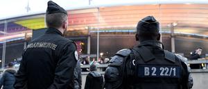 Das Pokalfinale im Stade de France fand unter strengen Sicherheitsvorkehrungen statt.