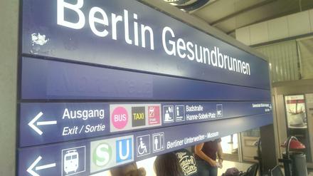 Schildbürgerstreich: Der Bahnhof "Nordkreuz" heißt noch nicht offiziell so.