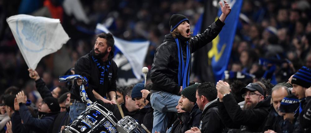 Ein denkwürdiger Abend. Beim Spiel am 19. Februar zwischen Atalanta Bergamo und dem FC Valencia sollen sich viele Menschen mit dem Coronavirus angesteckt haben.