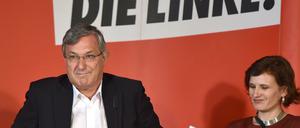 Der Parteivorsitzenden der Linken, Bernd Riexinger und Katja Kipping