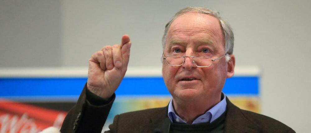 Alexander Gauland, Sprecher der Alternative für Deutschland in Brandenburg.