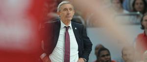 Svetislav Pesic beim Halbfinalaus gegen Bamberg.