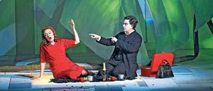 Rendezvous im Geiste. Magdalena Kozena als angebetete Juliette und Rolando Villazon als die Liebe suchender Buchhändler Michel.