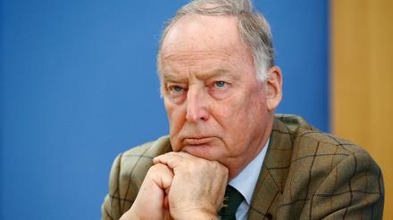 AfD-Vize Alexander Gauland.