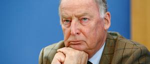AfD-Vize Alexander Gauland.