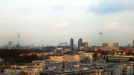 Blick über die Stadt.