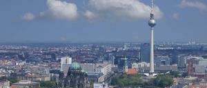 Blick über Berlin.