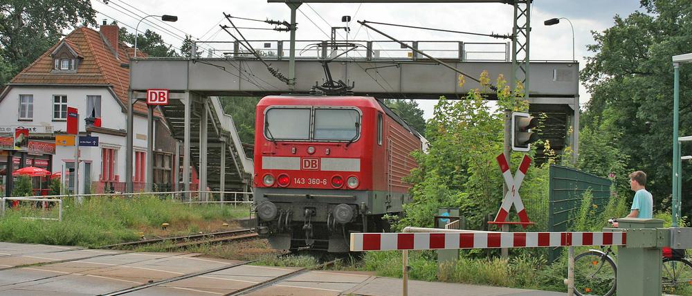 Der Tatort: Bahnhof Rehbrücke