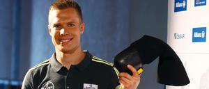 Markus Rehm mit seiner Weitsprung-Prothese.