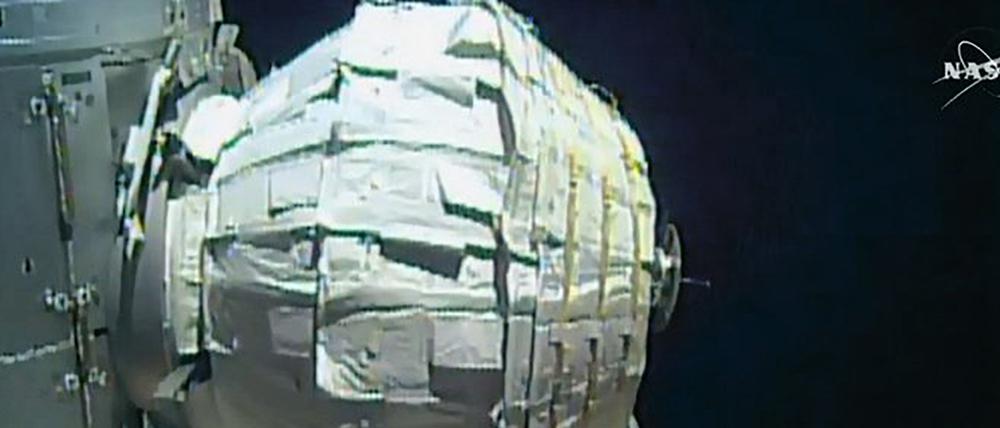 Das aufblasbare Wohnmodul an der ISS: Mögliche Unterkunft für Touristen im All