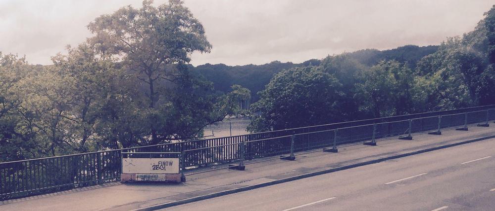Öhm, räumt eigentlich irgendwer irgendwann die Zäune weg? Oder ist die Stößenseebrücke auch baufällig?