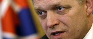 Der slowakische Ministerpräsident Robert Fico.