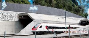 Mit 57 Kilometern ist der Gotthard-Tunnel der längste der Welt. 