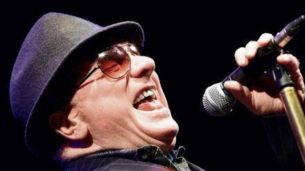 Bluesman. Van Morrison, 2015 bei einem Konzert in Wien fotografiert.