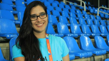 Passionate Arsenal-Supporter from Brazil: Thaís Contarin Silveira. 
