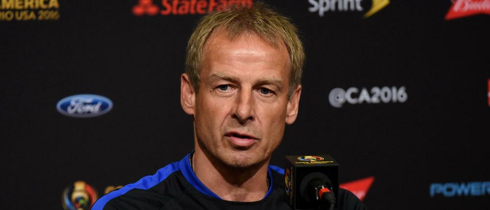 Jürgen Klinsmann mit den USA das Turnier gegen Kolumbien in der Nacht auf Samstag.