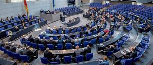 Ein Blick in den Plenarsaal. Wer hier wie hineindarf, ist genau geregelt.