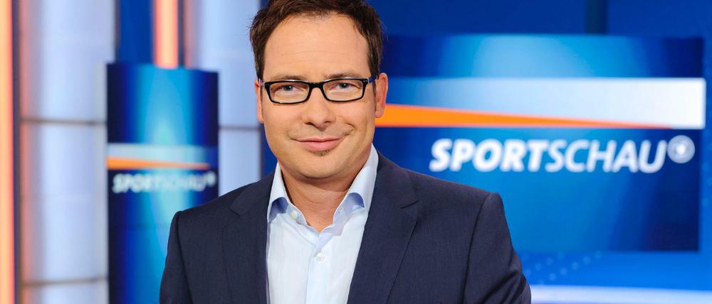 Quotenhit: Matthias Opdenhövel moderiert die Samstags-"Sportschau".