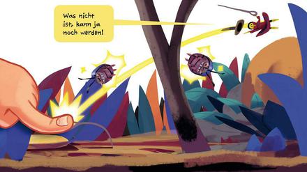 Shit Happens. Eine Szene aus dem Beitrag von Said Omar Eshaq.