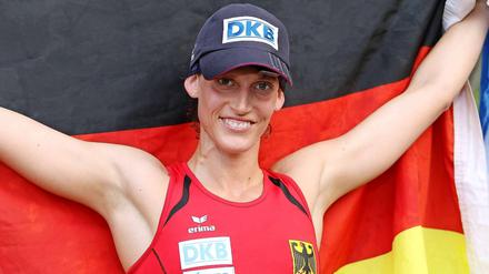Bei der Heim-WM in Berlin im vergangenen Jahr (Archivfoto) reichte es für Lena Schöneborn zu Gold.