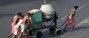 Die meisten Menschen in "moderner Sklaverei" leben in Indien.