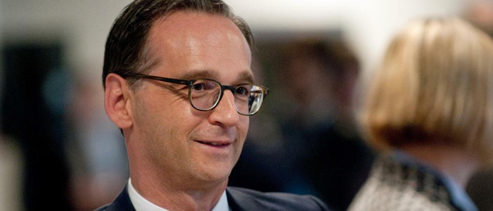 Wiederholt stören Rechtsextreme Veranstaltungen mit Bundesjustizminister Heiko Maas (SPD).