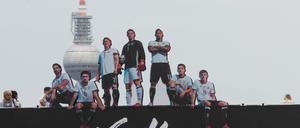 Nicht nur auf der Fanmeile kann man die Spiele sehen. 